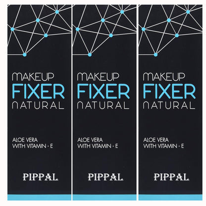 Pippal Long Lasting Natural Makeup Fixer Spray Primer - 80ml (Transparent) Pack of 3