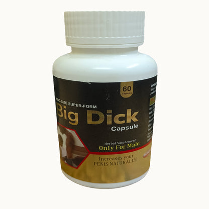 Big Dick Capsule King Size Super From Herbal Supplement Only for Male Increases Your Penis Naturally 60 Capsule