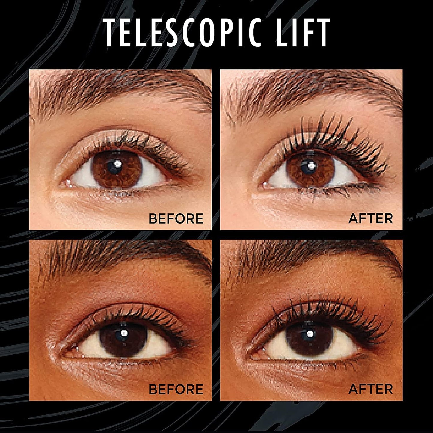 Pippal Fit Skin Mascara with Eyeliner Ultra Volume Volumizing Mascara for Bold And Dramatic Lashes Long Lasting Waterproof 12Gm (Pack of 1)